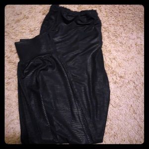 Karlie snake print joggers